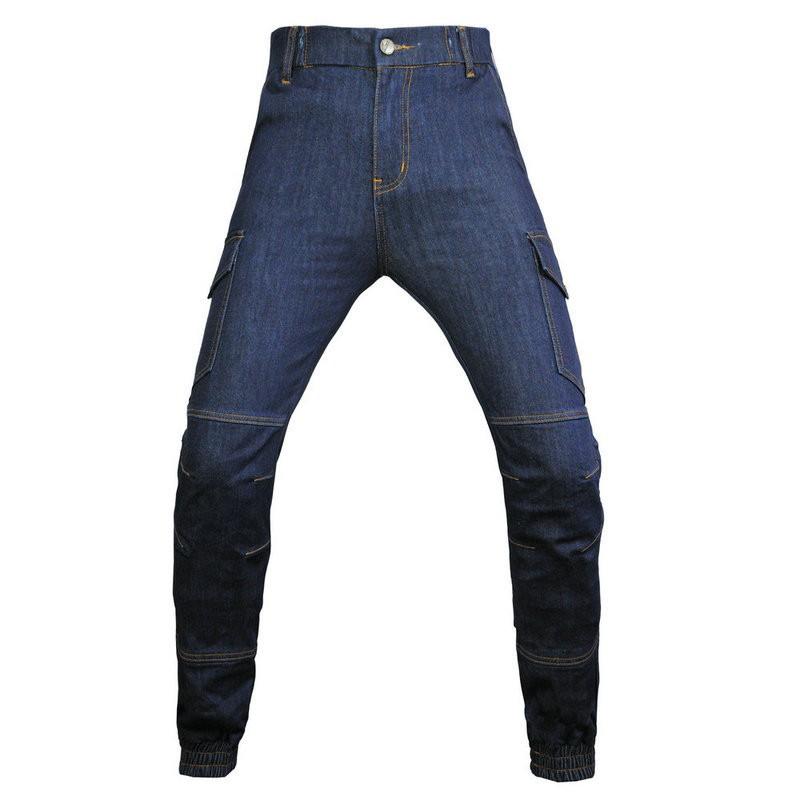 VOLERO Motorcycle Riding Jeans Cordura Durable Stretch Ankle Cuff Protective Pants Men Women