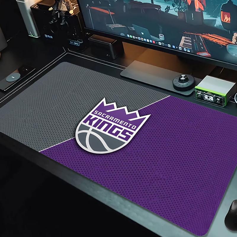 Sacramento Kings Mouse Pad Large Gaming Table Cushion Nonslip Laptop Tablet Big Mousepad Xxl Mat Mini Pc Playmat With Lock Edge