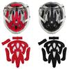 Universal Motorcycle Helmet Padding Kits Sealed Sponge Replacement Bicycle Cycling Foam Pads Set Bike Helmet Accessories