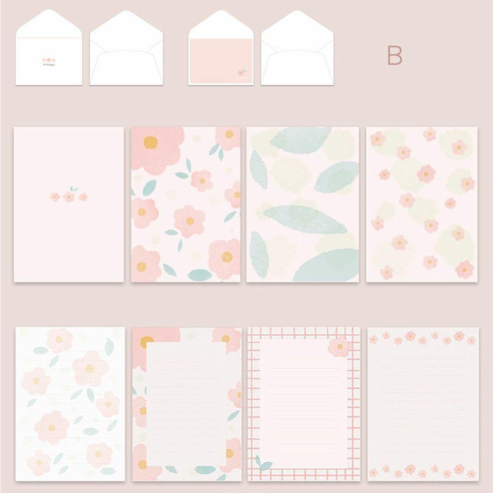 Gift Cartoon Envelope Confession Love Gift Letter Paper Envelope Creative Stationery Writting Pape
