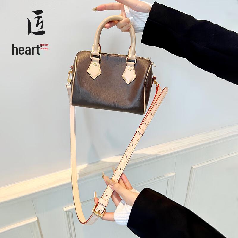 Handmade Leather Replacement Strap for LV Speedy 20/25