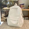 Сплошной цвет рюкзак женский кампус младших классов средней школы школьный ранец