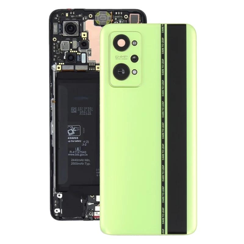 Задняя крышка аккумулятора для OPPO Realme GT Neo2 с крышкой объектива камеры, Замена заднего корпуса телефона