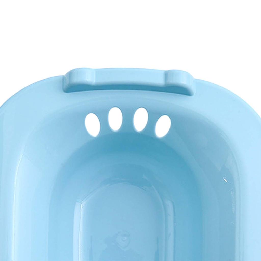 Women Elderly Toilet Seat Sitz Bath Basin Bidet Hip Bath Sturdy Comfortable