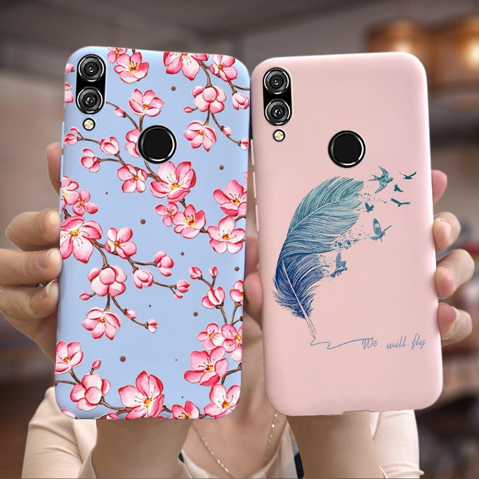 For Huawei Honor 8X Case JSN-L22 Cute Candy Painted Cover Soft Silicone Phone Case For Honor 8X 8 X Honor8X Back Cover TPU Funda