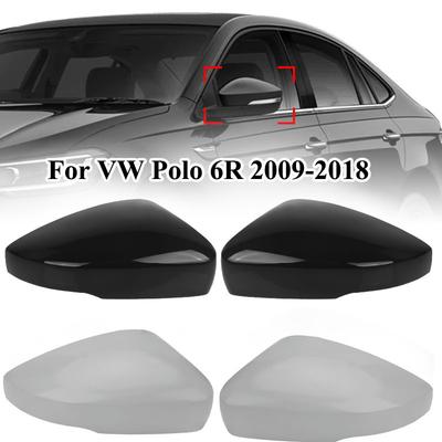 Корпус левого и правого зеркала заднего вида для VW Polo 6R 6C 2009 2010 2011 2012 2013 2014 2015 2016-2018 (США)