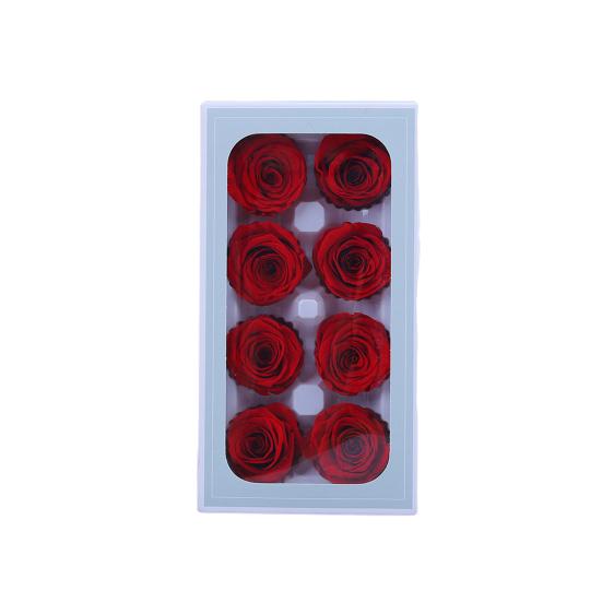 Yousheng 8 шт. консервированная роза красота неувядающая реалистичная вечная цветочная композиция подарок для украшения домашней вечеринки