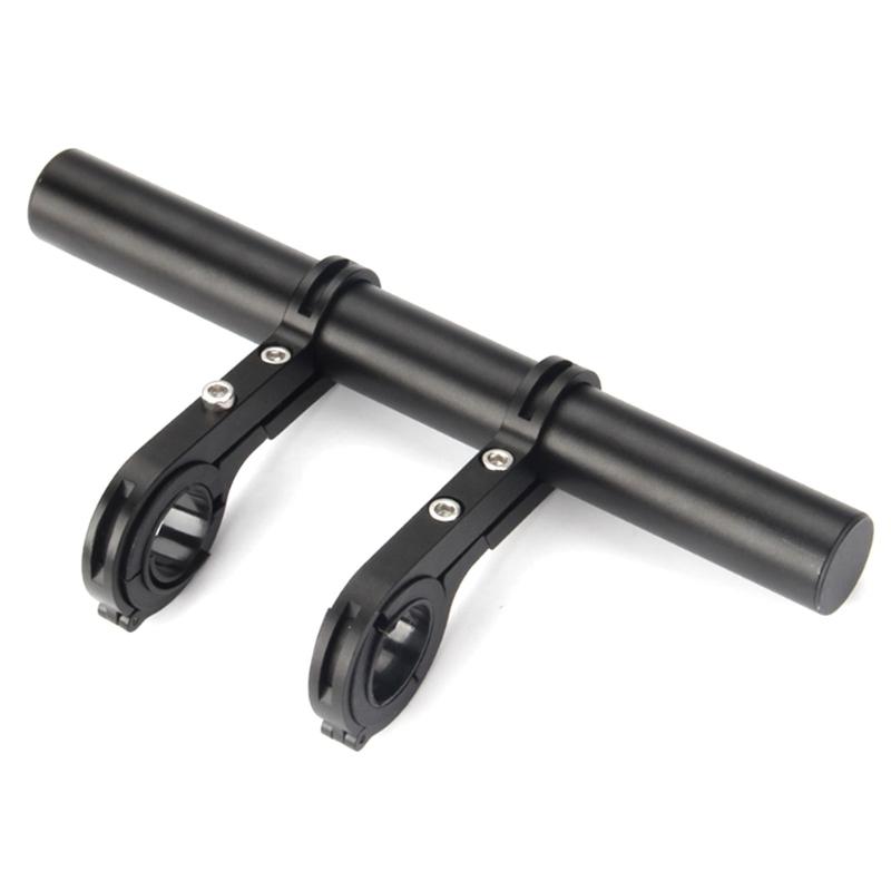 Bike Handlebar Extender Portable Bicycle-Handlebar Extension Double Bike Handlebar Bracket for Holding Bicycle-Headlight