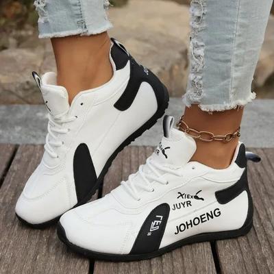 2024 Осень Новые женские спортивные туфли Модные шнурованные на толстой подошве Прогулочные туфли, увеличивающие рост Повседневные туфли Ins Style Tenis Feminino