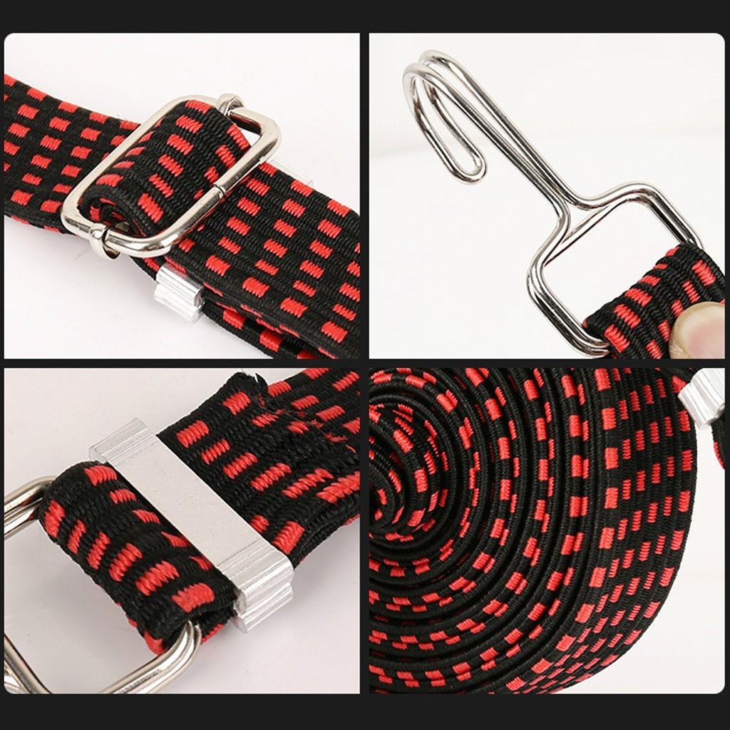 Bike Motorcycle Cycling Luggage Binding Rope Elastic Cord Strap Fixed Band