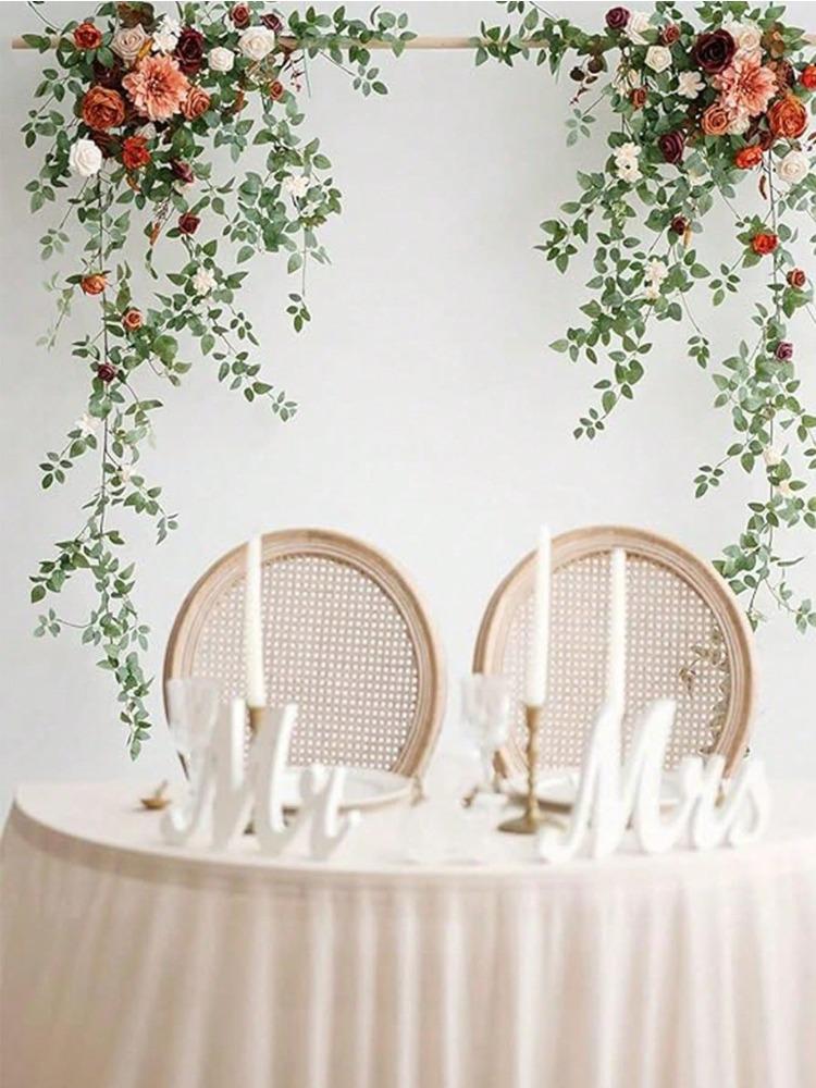 2шт искусственные цветочные зеленые композиции свадебная арка цветы с подвесными виноградными лозами гирлянда для приветственных знаков настенный декор окна дома