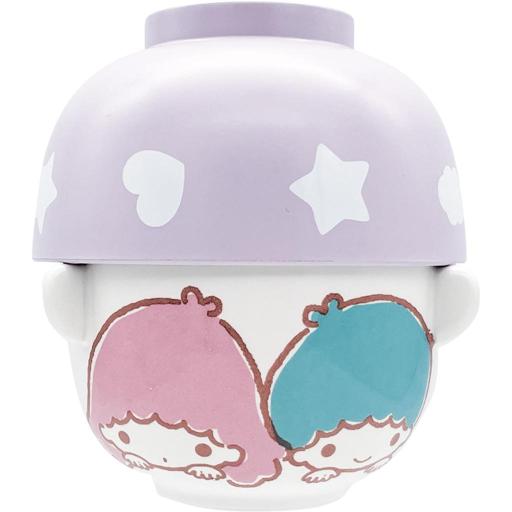 Sanart Sanrio Little Twin Stars Мини-набор посуды Суп и Рис Штабелируемый для Компактного Идеально подходит для Дня Рождения Сделано в (10x6 см, 200 мл) - Миски,
