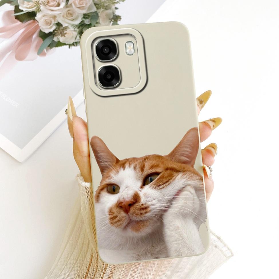 Для Oppo A6 4G CPH2817 Чехол Для Oppo A6 5G Чехол Роскошный Модный Милый Забавный Расписной Силиконовый Чехол Для Oppo A6 CPH2831 PLT120