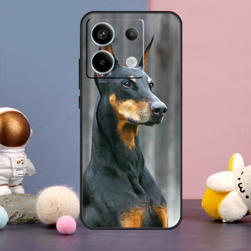 Dachshund Doberman Dog Case For Xiaomi Redmi Note 13 9 10 11 12 14 15 Pro Plus Redmi 15 15C 14C 10C 12C 13C Cover