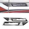 Хромированные наклейки-эмблемы на боковое крыло для Toyota Land Cruiser (4-Pack)