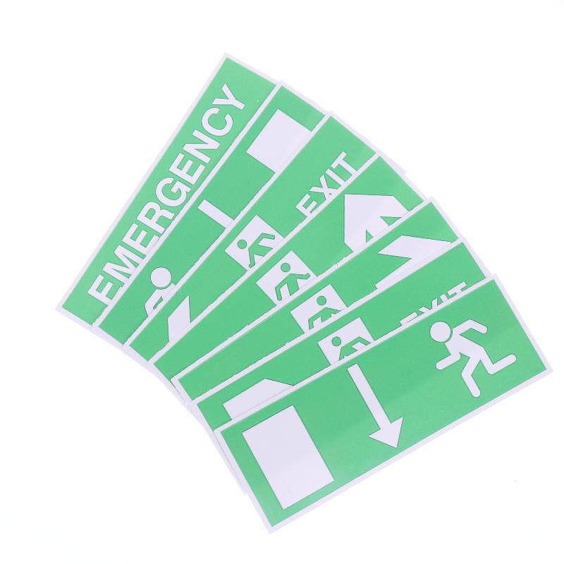 NEW 1/3Pcs Doors Stairs Home Garage Bumper Waterproof Warning Signage Design Safety Signage Car Parts