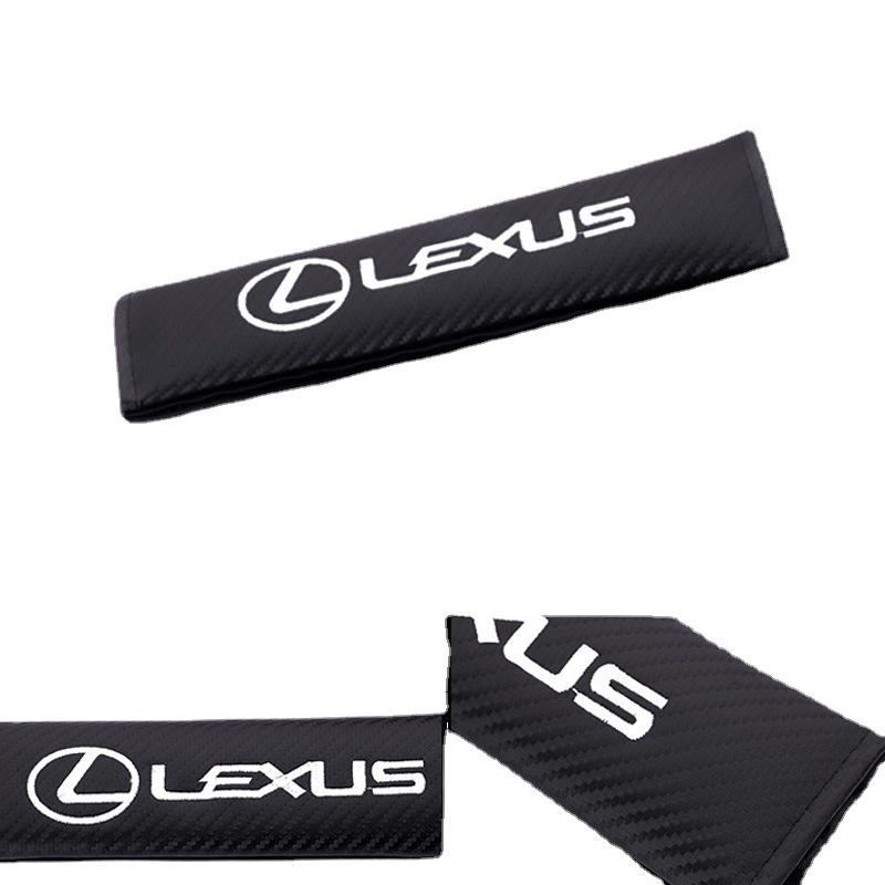 Japanese Carbon Fiber Car Seat Belt Shoulder Pad - Interior Upgrade Accessory