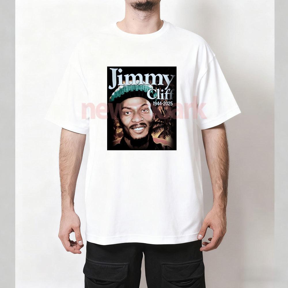 Jimmy Cliff RIP 1944 2025 Graphic T Shirts RIP Jimmy Cliff Thank You for The Memories Tshirt Woman Man Fans Cotton Shortsleev