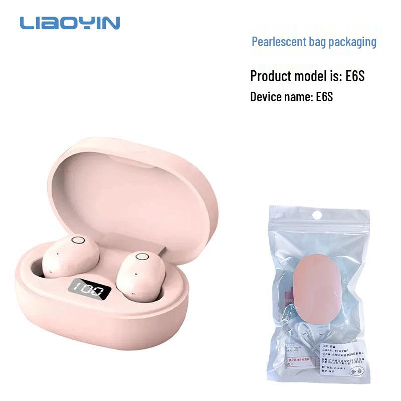 J15 Женские беспроводные Bluetooth-наушники - Мини, Милые, Удобные, Высокое качество звука, E6S