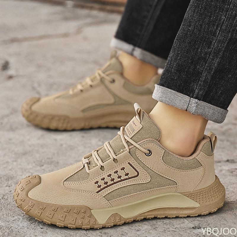 Мужская летняя новая дышащая обувь мужская противоскользящая износостойкая спортивная повседневная простая удобная мужская обувь для ходьбы