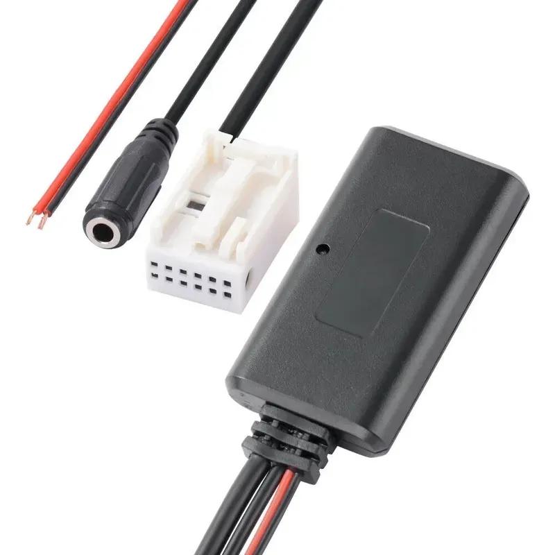 Аудиоадаптер Bluetooth с кабелем Aux MIC и микрофоном для Mercedes W245 W203 W209, высококачественный материал