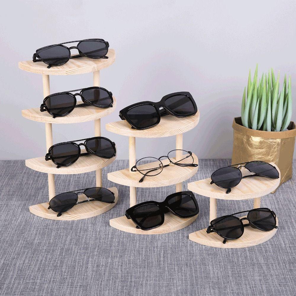 Holder Sunglasses Display Case Glasses Display Rack Eyeglasses Organizer Eyewear Stand Holder