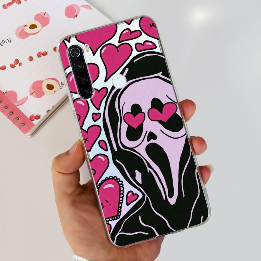 Для чехла Xiaomi Redmi Note 8T Note 8 2021 Чехол Популярный Мраморный Прозрачный Силиконовый Мягкий Funda Для Xiaomi Redmi Note 8 Pro Note8 Coque