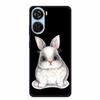 Черный силиконовый чехол для ZTE Blade V50 Design 5G Libero 5G IV V41 Vita Axon 40 lite Чехол для телефона Мультяшный кот Мягкая задняя крышка Coque