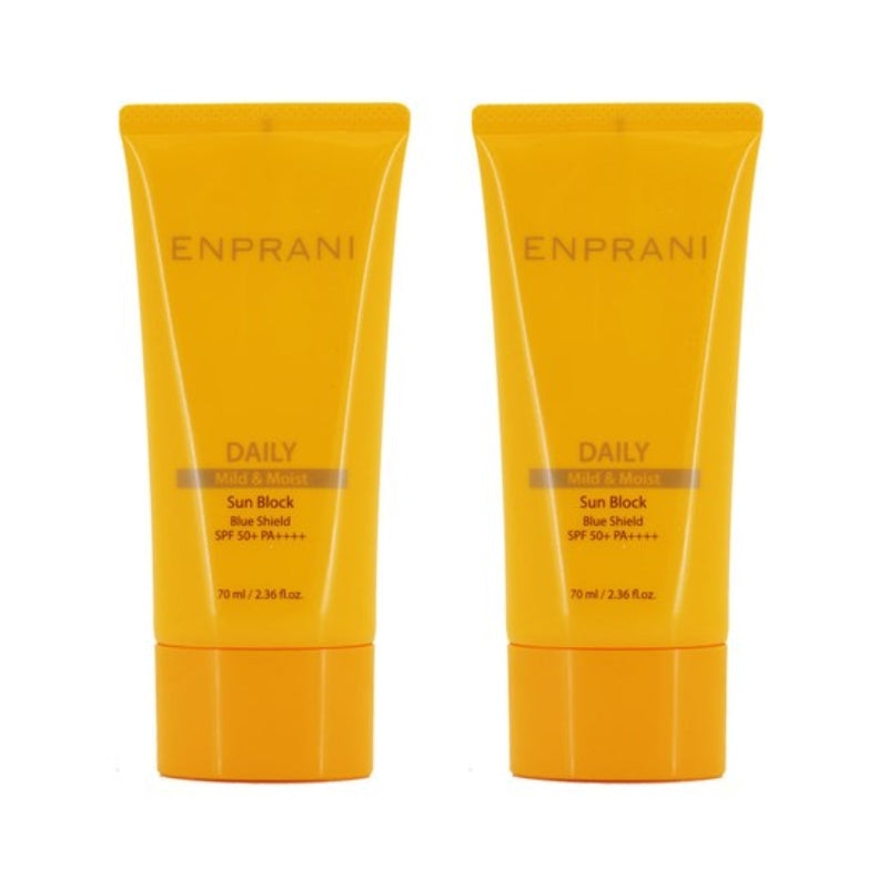 Enprani Daily Мягкий и Увлажняющий Солнцезащитный Крем SPF50+ PA++++ 70мл 1Pc/2Pcs/3Pcs
