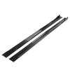 Hot Sale Car Side Skirt Adjustable Bumper Carbon Fiber Modifiedextension Rocker Plate Lip For Kia For Ford For Mazda For BMW