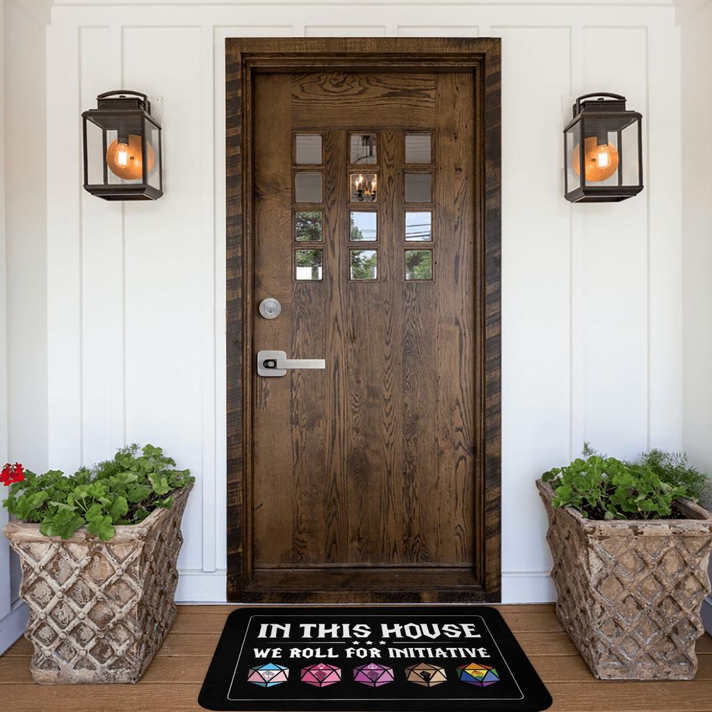 Dnd Game House Initiative Front Floor Door Entrance Mat Outdoor  Kitchen Bath Doormat Living Room Carpet Rug
