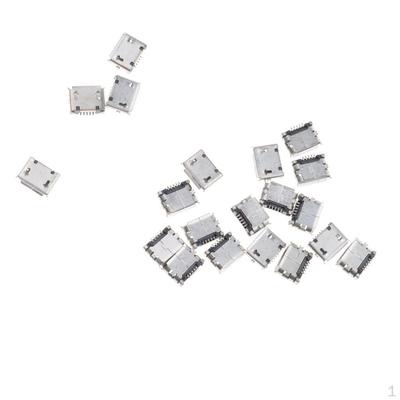 20 шт. Micro USB Type B Разъем Female 5 Pin SMD Пайка LW