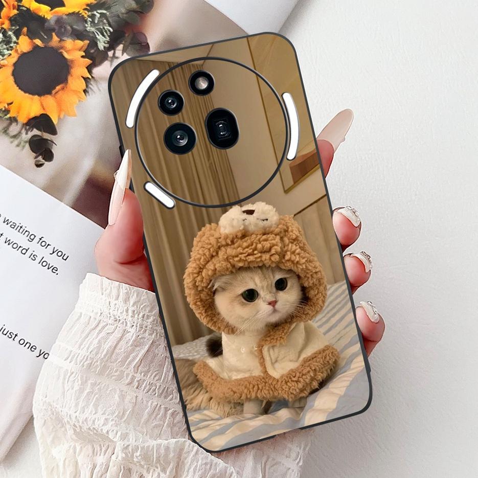 Чехол для Nothing Phone 3A Pro A059P Милый Кот Лев Расписной Чехол Ударопрочный Чехол для Телефона Для Nothing Phone 3A Phone3A Pro Мягкие Чехлы