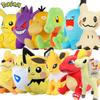 POKEMON Оригинальная Плюшевая Игрушка Генгар Мимикью Пикачу Чаризард Настоящая Милая Плюшевая Кукла Мягкая Милая Мультяшная Игрушка Плиплуп для Детей Подарок