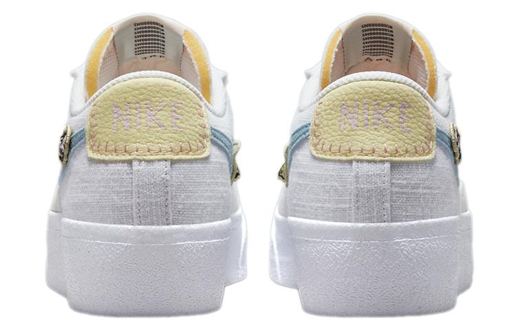 Nike Кроссовки Blazer Low на платформе Next Nature Boarder Blue Женские DJ6376-100