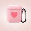 Love Heart Protective Bag Cover For Airpods Made Of Soft Skin-friendly Silicone