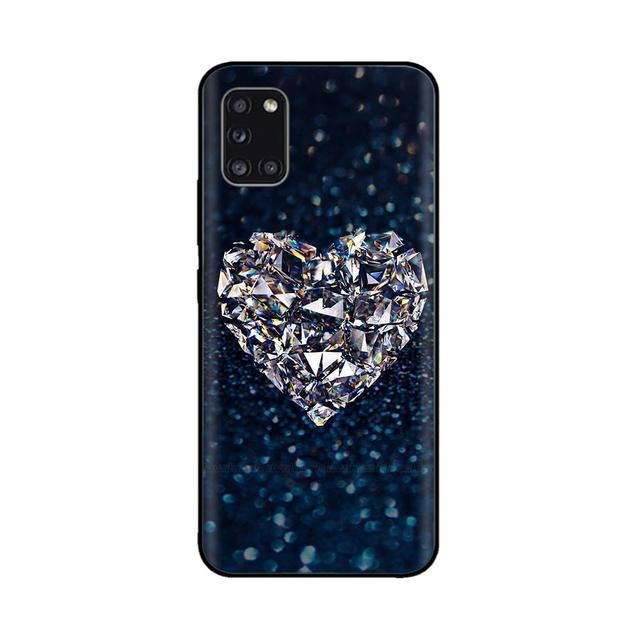 Чехол для Samsung Galaxy A31 Sm-A315f, силиконовый чехол с изображением цветка и животного для Samsung A31 A315, противоударный чехол-бампер для телефона, чехол