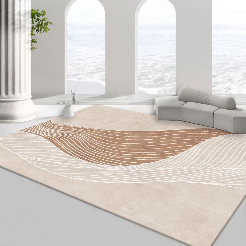 Nordic Wabi-Sabi Style Minimalist Luxury Carpet for Living Room & Bedroom