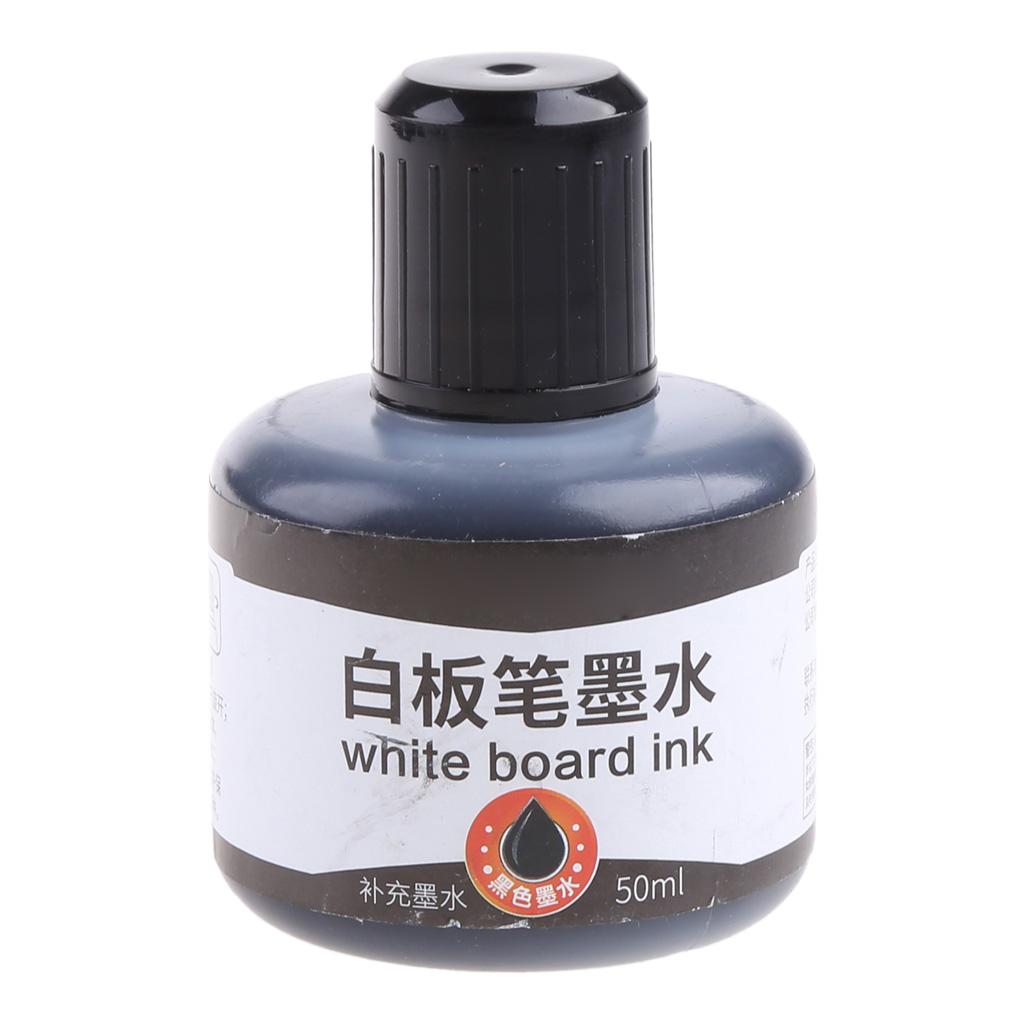 1 флакон 50 мл чернил для заправки маркера для белой доски черного, красного и синего цвета