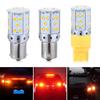 1 шт. 1156 BA15S BAU15S PY21W T20 7440 3030 35SMD Canbus Бесплатная Светодиодная Лампа Автомобильный Дневной Ходовой Огонь Указатель Поворота Стоп-Сигнал Лампа
