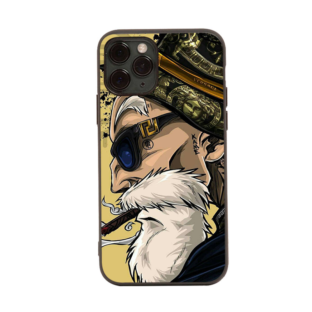 WD47 Dragon Ball Anime Black Sofe Case for Samsung Note 20 Lite S24 Ultra S23 A03 A05 A06 A11 A71 A15 A16 A13 A24 A25 A33 A52 A53 A50 M55 M35 Plus