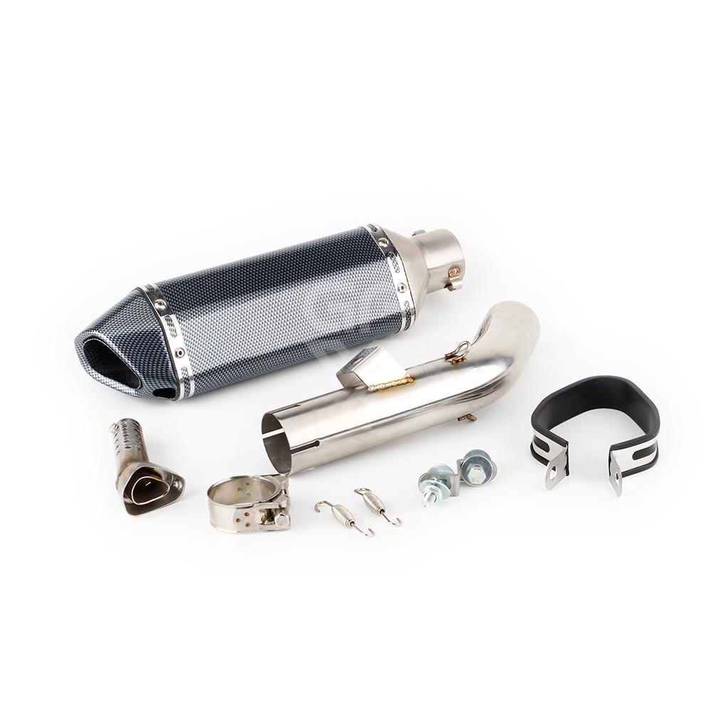 For Honda VFR 800 2014 to 2020 VFR 800 X 2011-2014 VFR800 VFR800X Escape Motorcycle Exhaust Muffler With Mid Link Pipe Slip-on