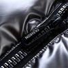 Мужской зимний утепленный жилет с капюшоном, блестящая безрукавка, повседневная верхняя одежда, утолщенное теплое пальто, водонепроницаемый жилет, мужская одежда 4XL
