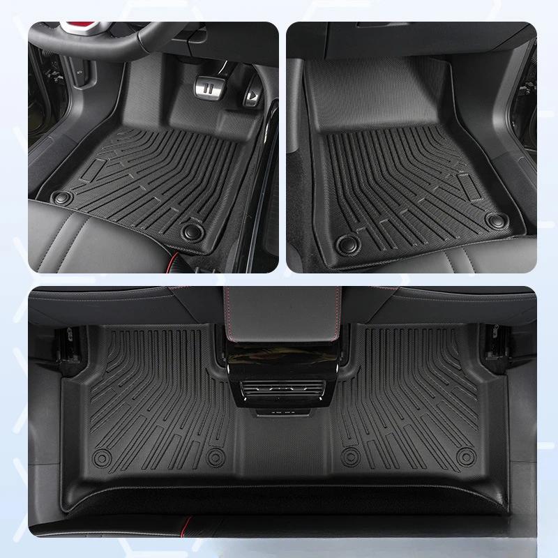 For BYD SHARK 2025 2024 TPE Custom Car Floor Mats Waterproof Carpet Auto Interior Accessories