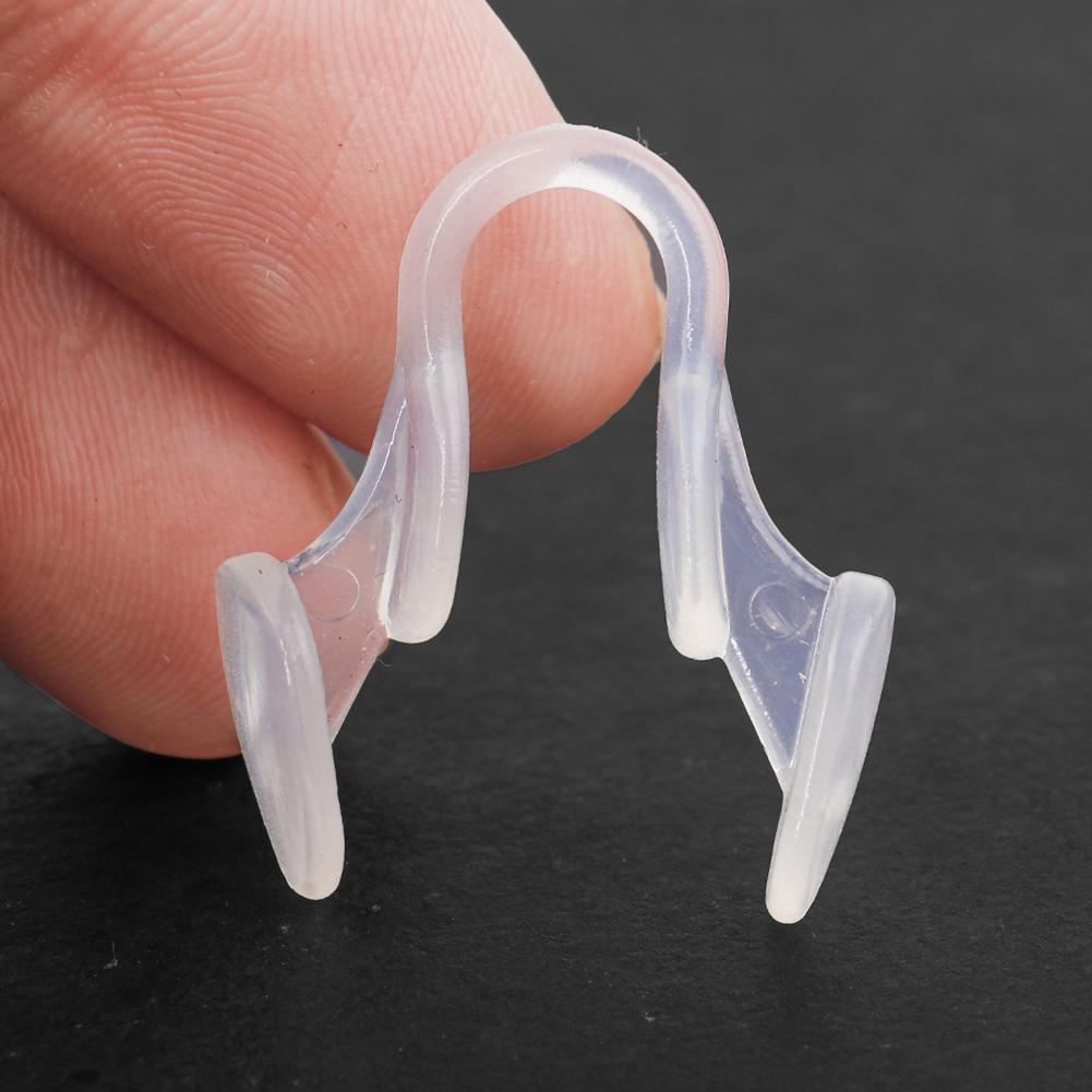 Anti-Snoring Corrector Snore Prevention Gadget Women's Silicone Anti-Snore Device Snore Elimination Elastic Nose Clips