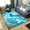 Мраморный узор Украшение гостиной Ковер большой площади Современные абстрактные ковры для спальни Домашний декор Ковер Легкий роскошный напольный коврик