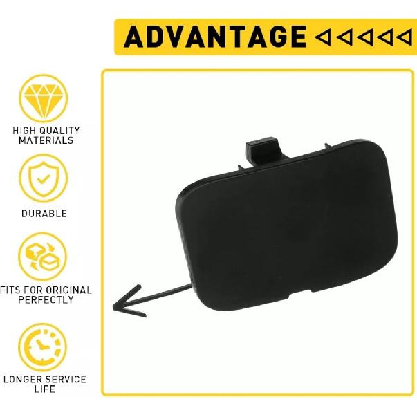 Front Bumper Tow Eye Hook Access Cover Cap for Nissan Maxima 2009-2014 62086-9N00H