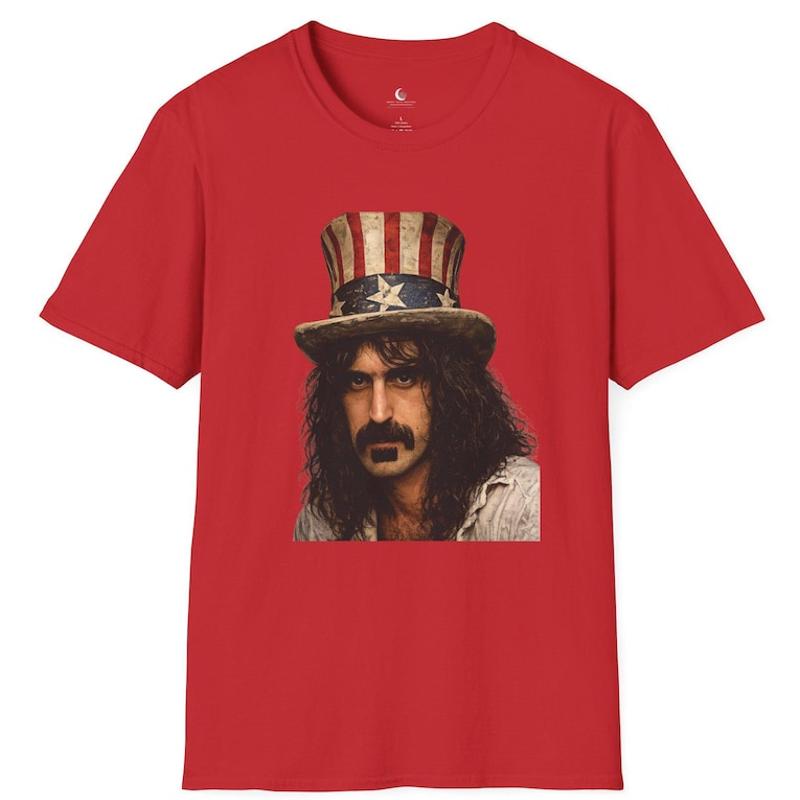 America 250 Zappa Inspired Patriotic Uncle Sam TShirt