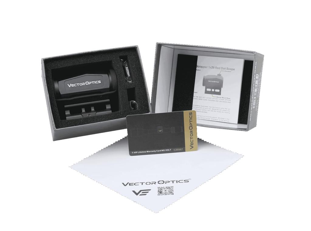 Вектор Оптика Скрэпер 1x29 Красный коллиматорный прицел SCRD-47