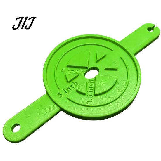 Ceramic Shaping Supplies Trimming Bat System for Pottery Wheel, Tool, 3.5Inch 4Inch Professional Tool 5Inch, 3D Printed Fixing Rim Shaper Studios